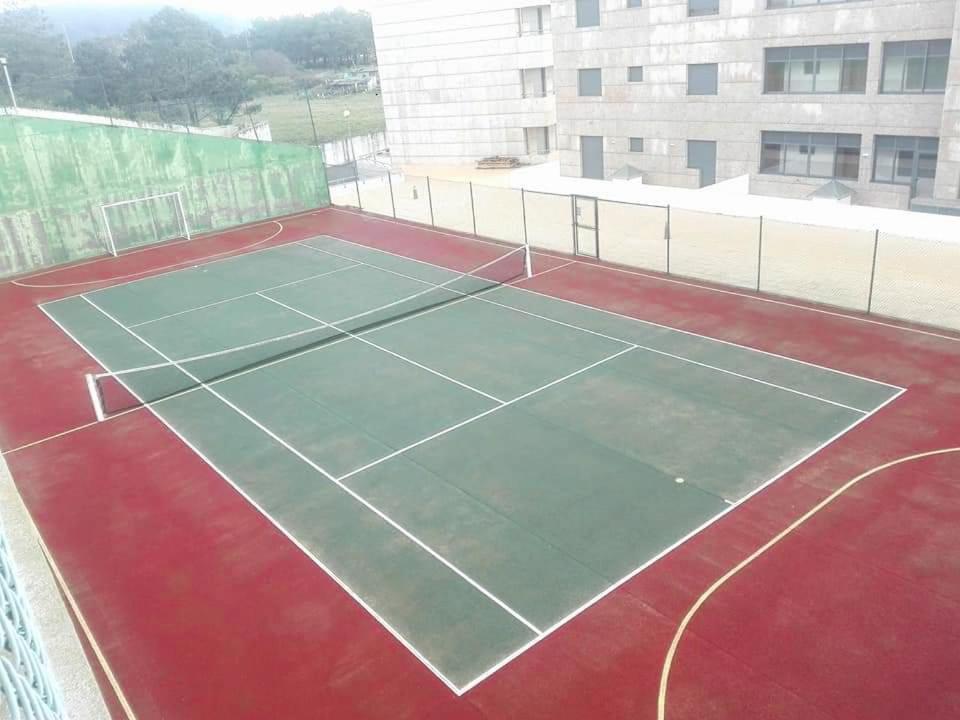 Beach Front Apartment - With Swimming Pool, Barbecue And Tennis Court! Viana do Castelo Kültér fotó